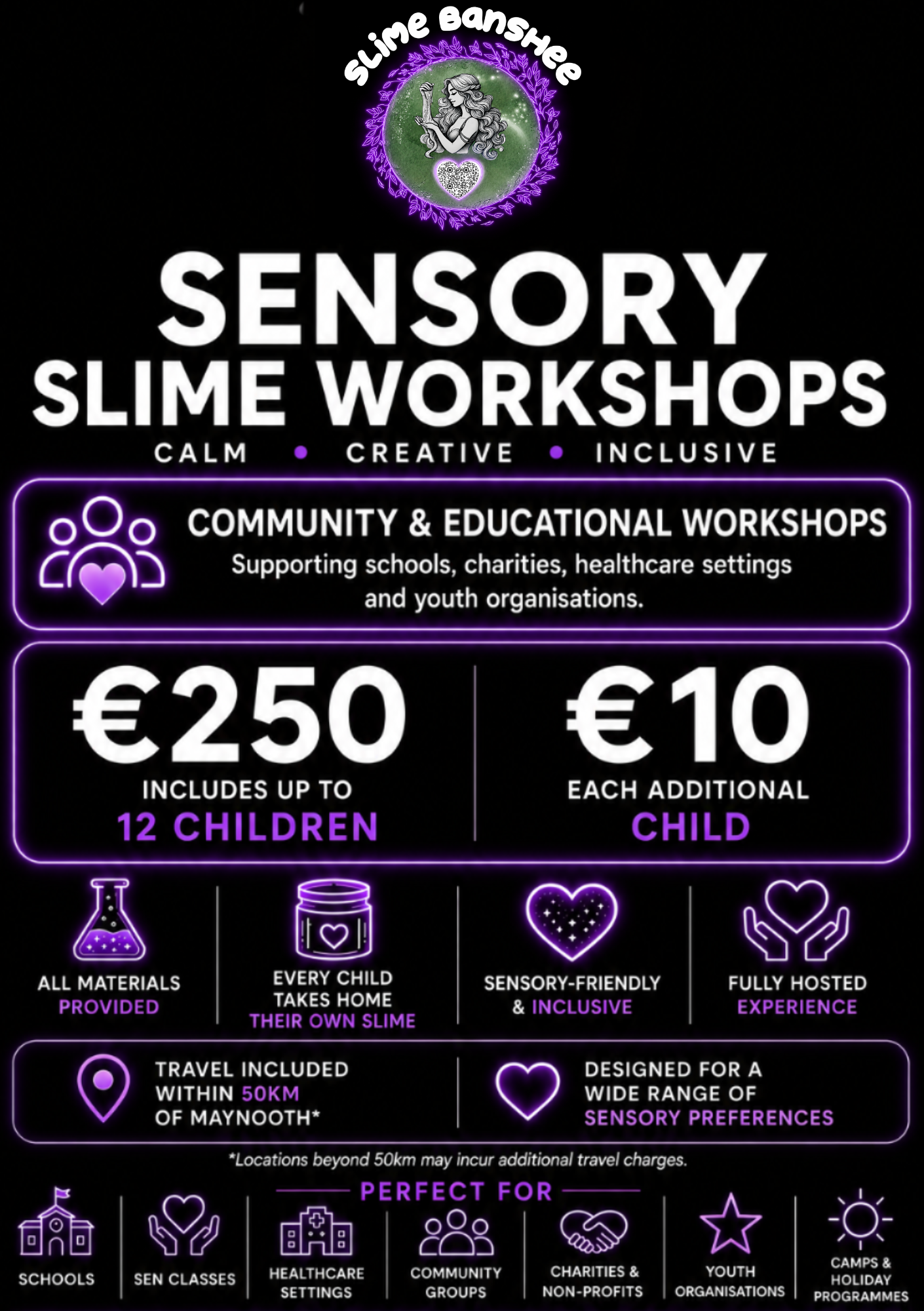 Slime Banshee Community Workshops