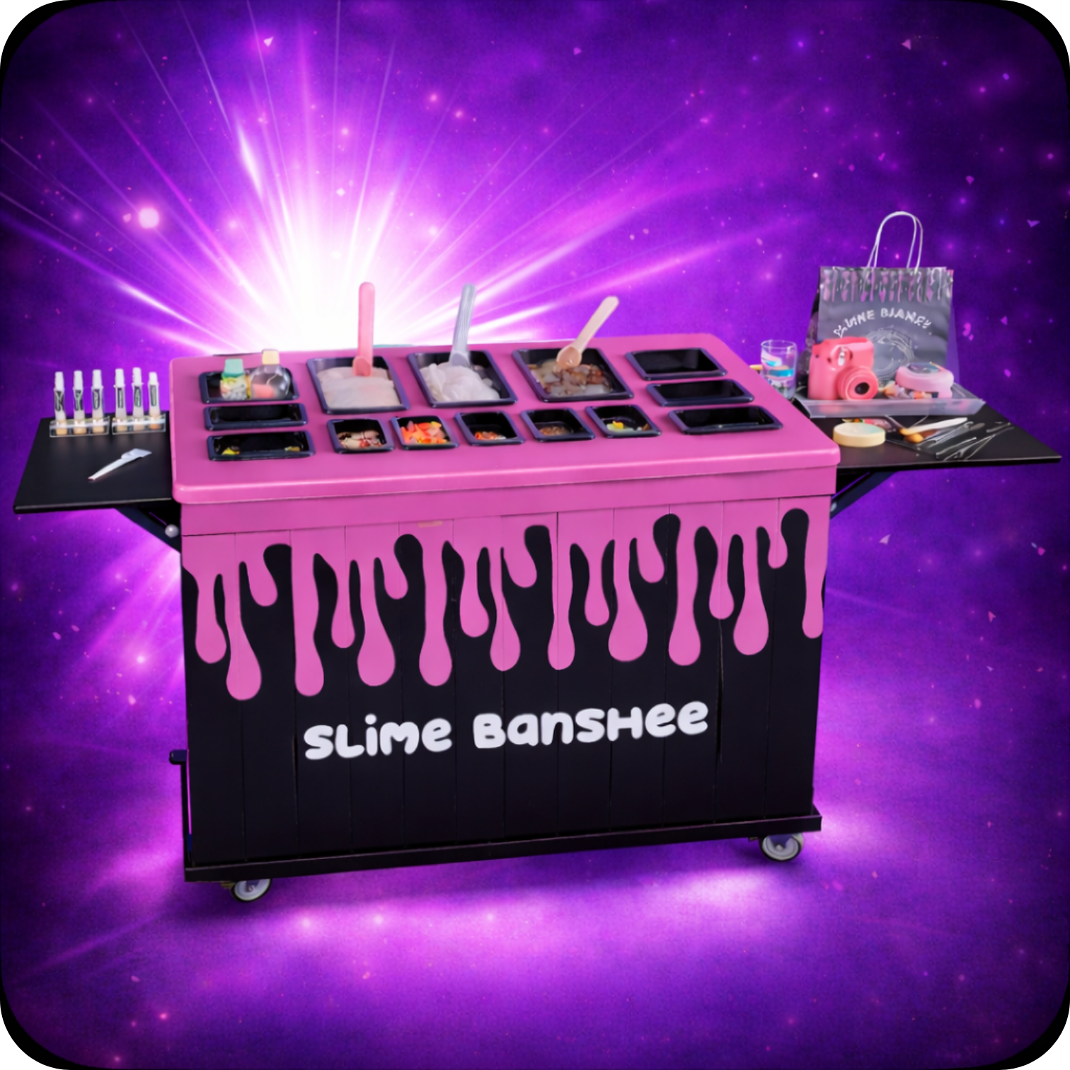 Slime Cart Parties | Sensory Slimes | Workshops