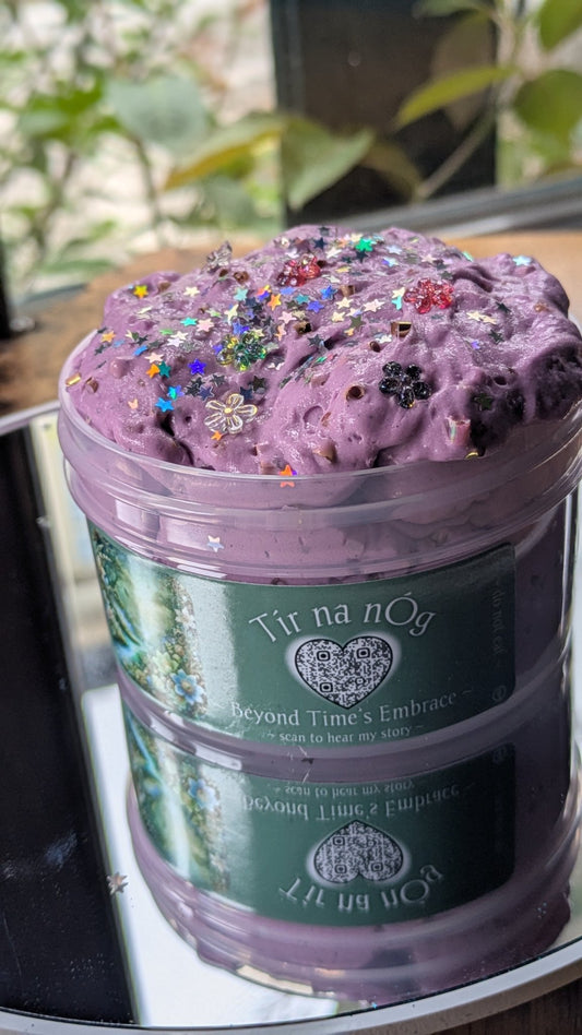 Tír na nÓg – texture by Slime Banshee | Irish myth - inspired handmade slime